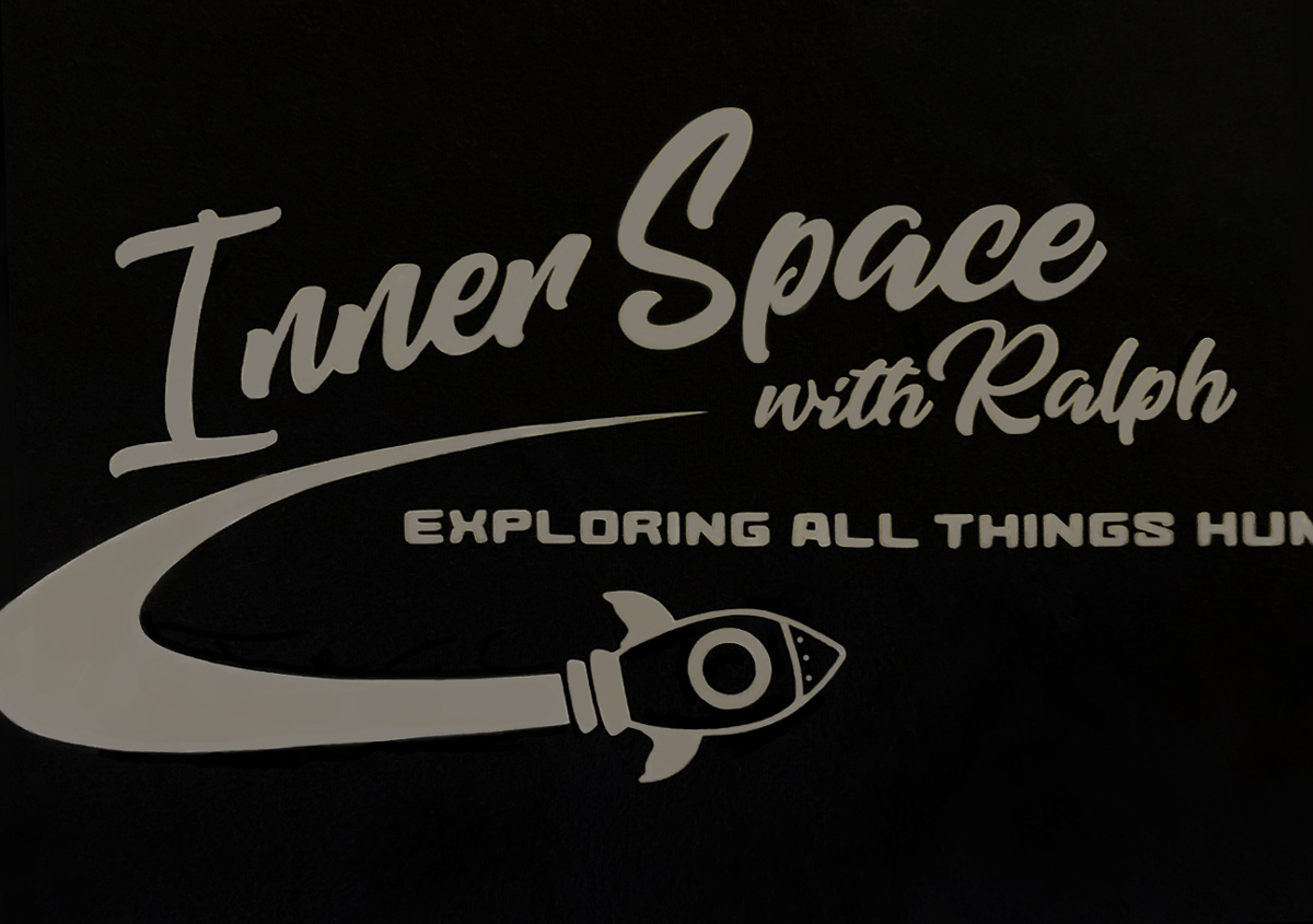 T-SHIRT: Gray on Black