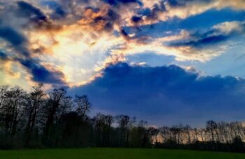 Listen closely, you can almost hear angels singing through the clouds.