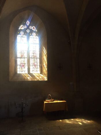 Sweet and humble, this chapel is located in the small village of Saint-Yrieix-sous-Aixe in central France.